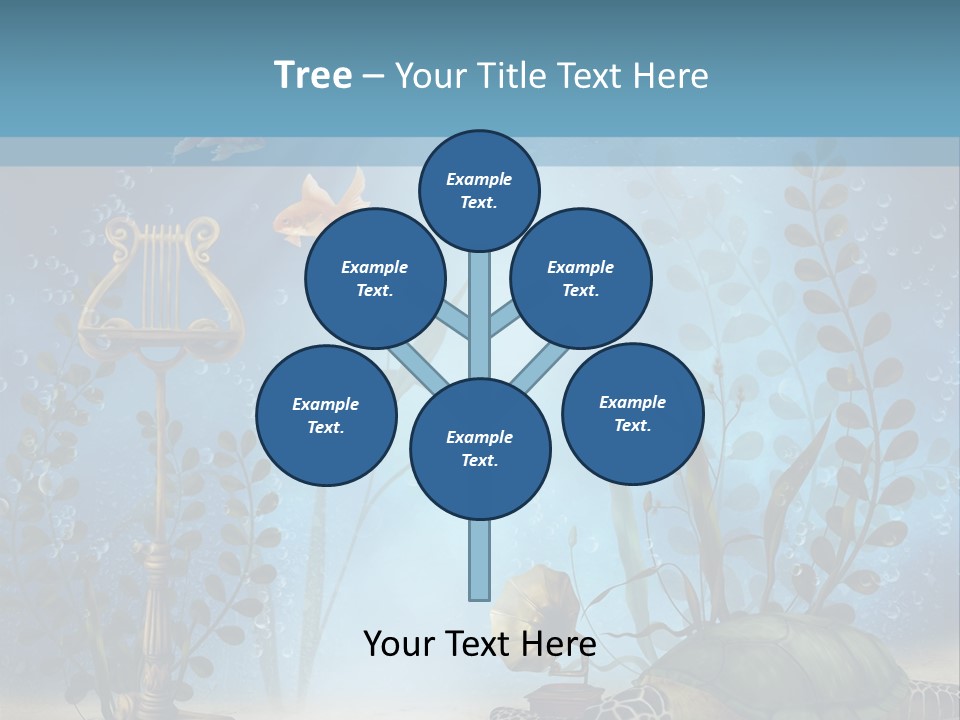 Fantasy Piasek Muzyczny PowerPoint Template