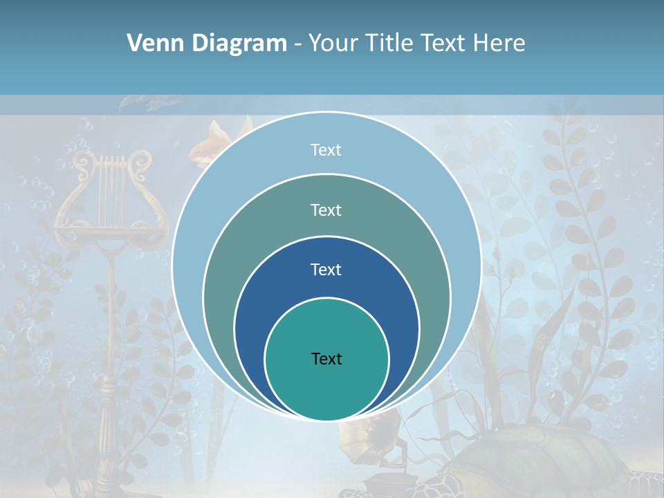 Fantasy Piasek Muzyczny PowerPoint Template