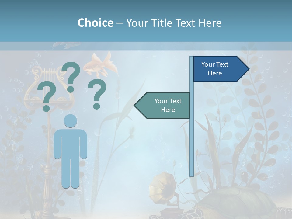 Fantasy Piasek Muzyczny PowerPoint Template