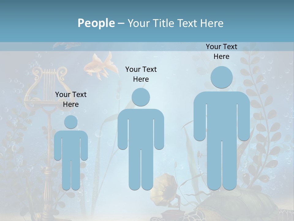 Fantasy Piasek Muzyczny PowerPoint Template