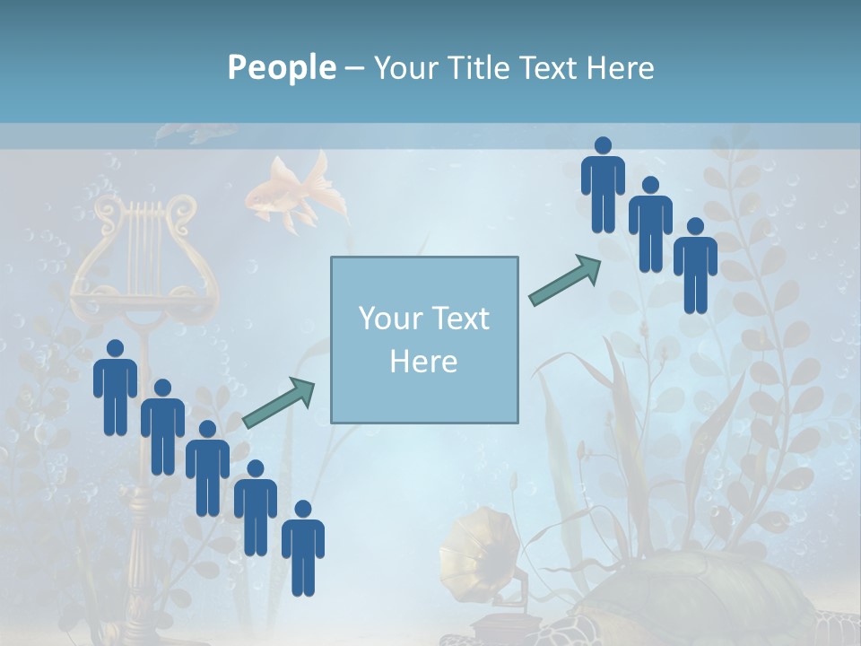 Fantasy Piasek Muzyczny PowerPoint Template