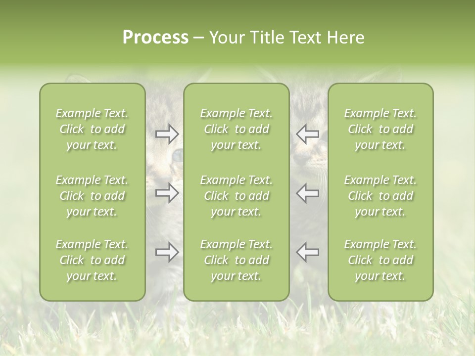 Laufende Laufen Rasen PowerPoint Template