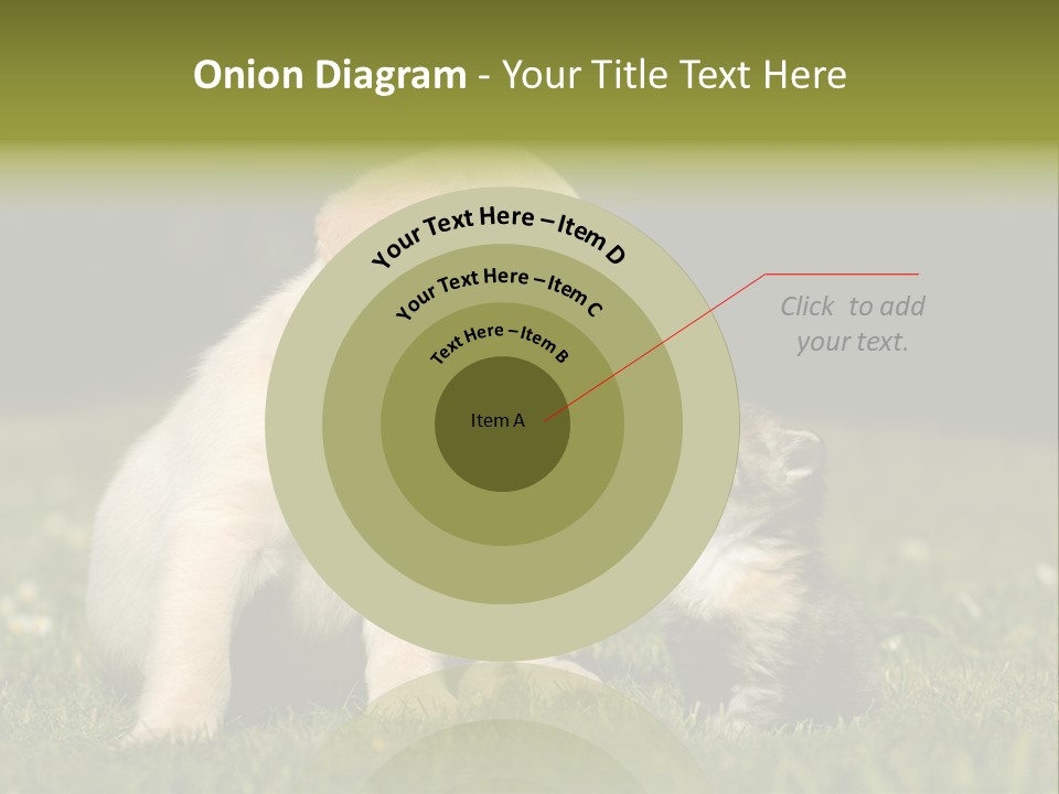 Jungtier Haustier Welpen PowerPoint Template