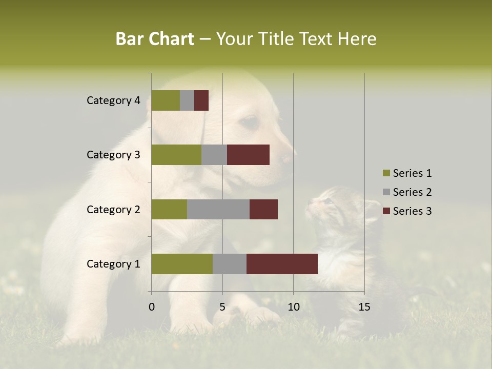 Jungtier Haustier Welpen PowerPoint Template