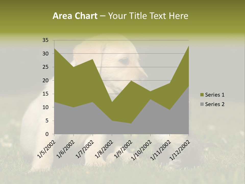 Jungtier Haustier Welpen PowerPoint Template