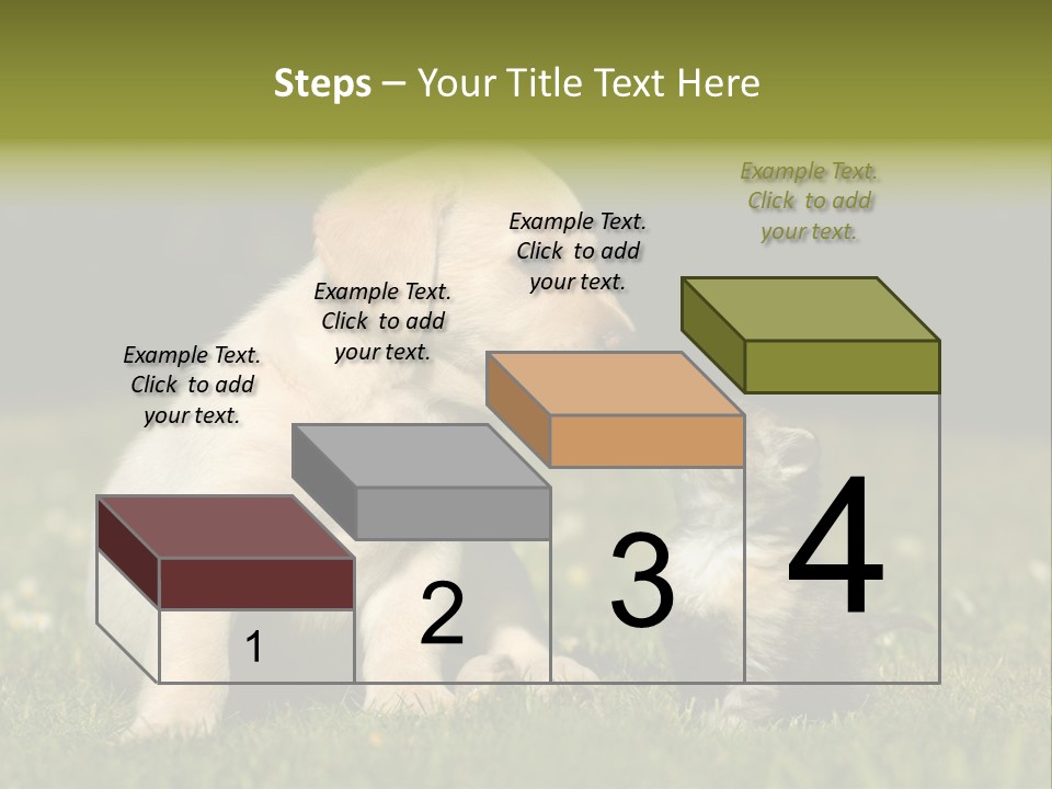 Jungtier Haustier Welpen PowerPoint Template