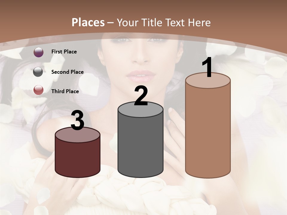 Romantic Hair Cosmetics PowerPoint Template