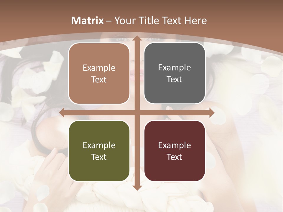 Romantic Hair Cosmetics PowerPoint Template