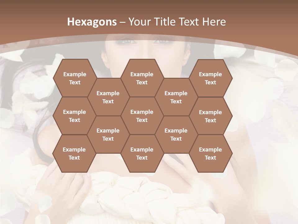 Romantic Hair Cosmetics PowerPoint Template