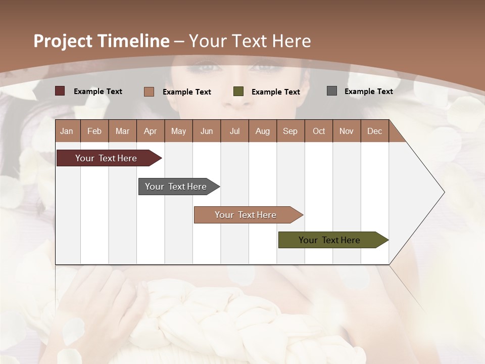 Romantic Hair Cosmetics PowerPoint Template