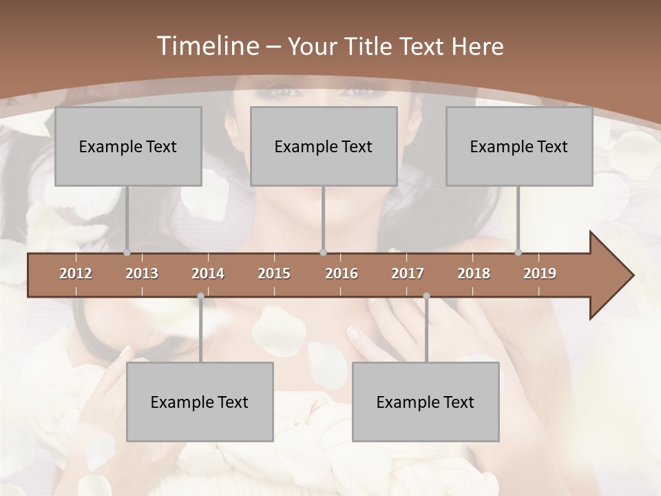 Romantic Hair Cosmetics PowerPoint Template