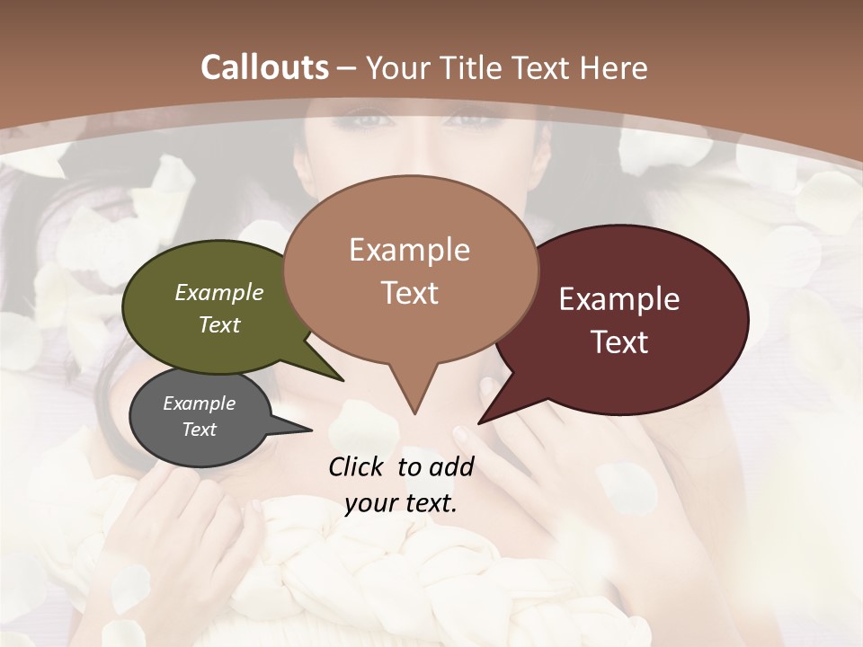 Romantic Hair Cosmetics PowerPoint Template