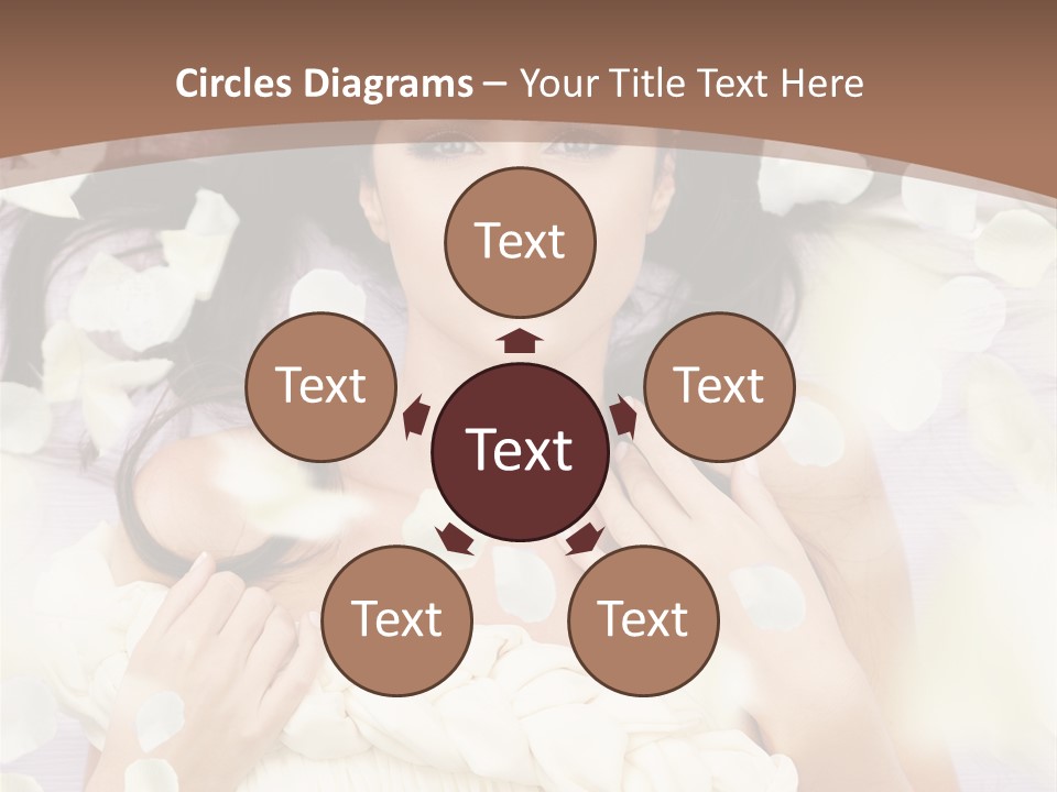 Romantic Hair Cosmetics PowerPoint Template