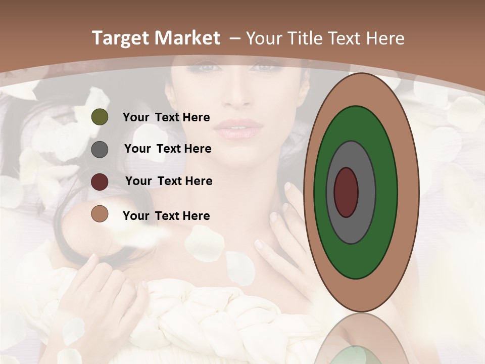 Romantic Hair Cosmetics PowerPoint Template