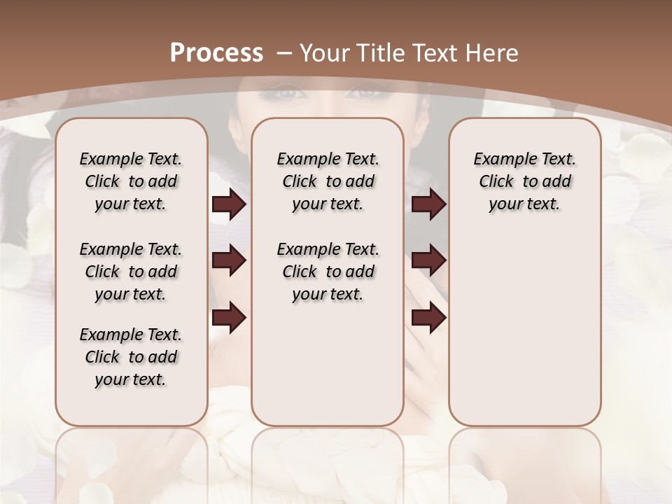 Romantic Hair Cosmetics PowerPoint Template
