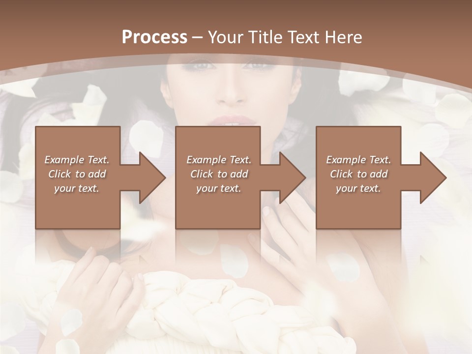 Romantic Hair Cosmetics PowerPoint Template