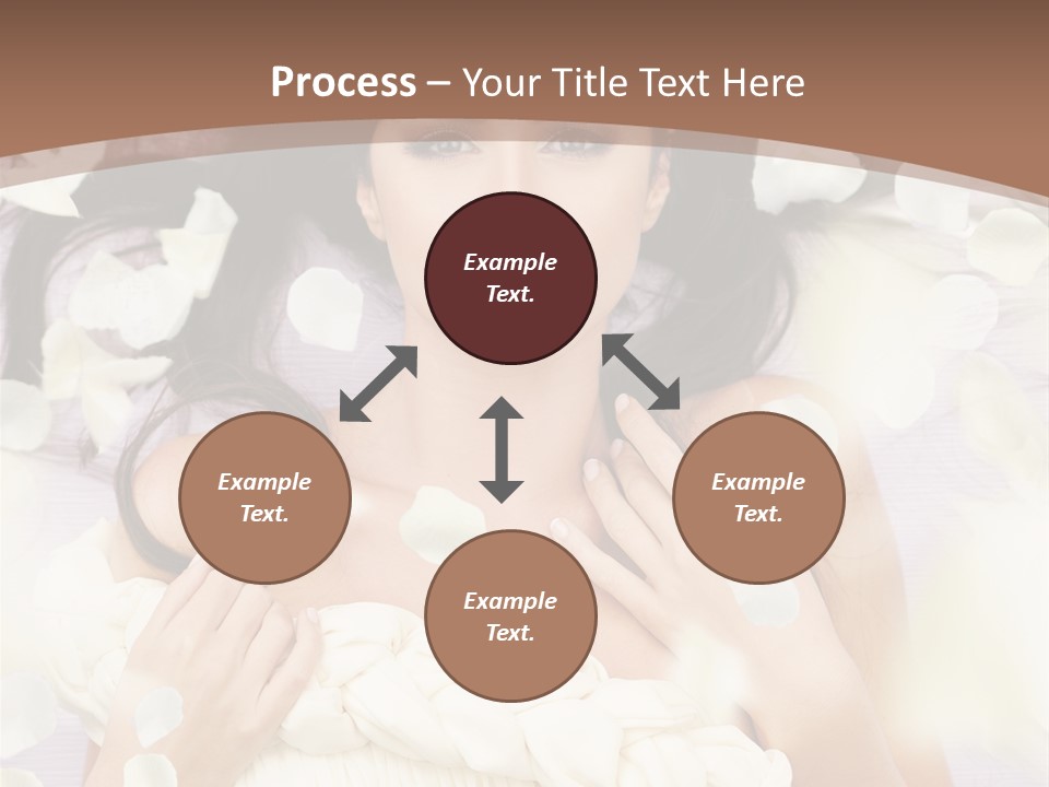 Romantic Hair Cosmetics PowerPoint Template