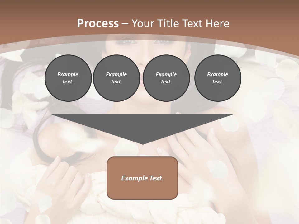 Romantic Hair Cosmetics PowerPoint Template