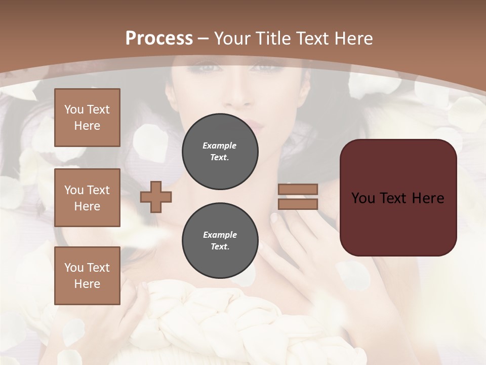 Romantic Hair Cosmetics PowerPoint Template