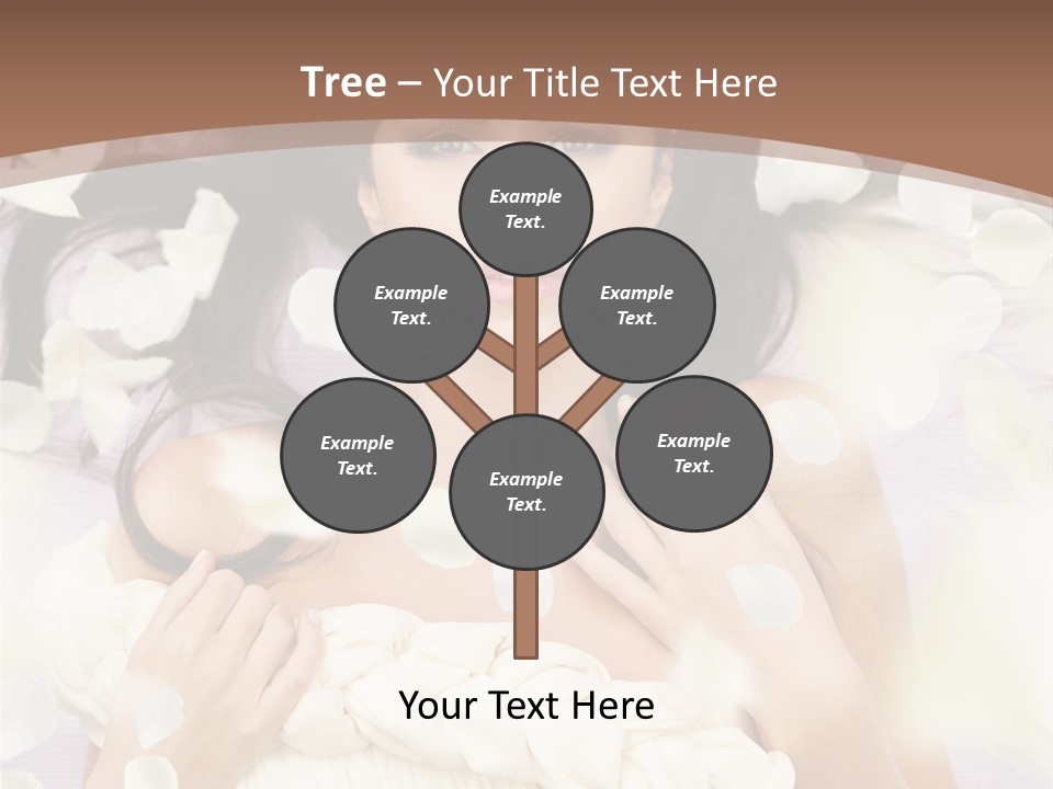 Romantic Hair Cosmetics PowerPoint Template