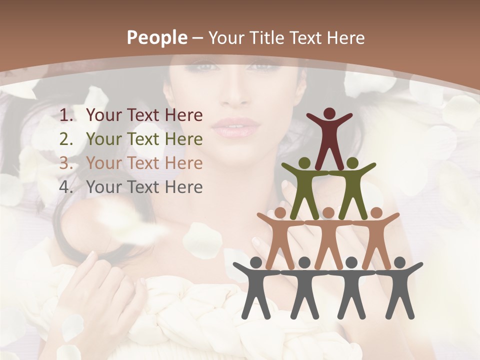 Romantic Hair Cosmetics PowerPoint Template