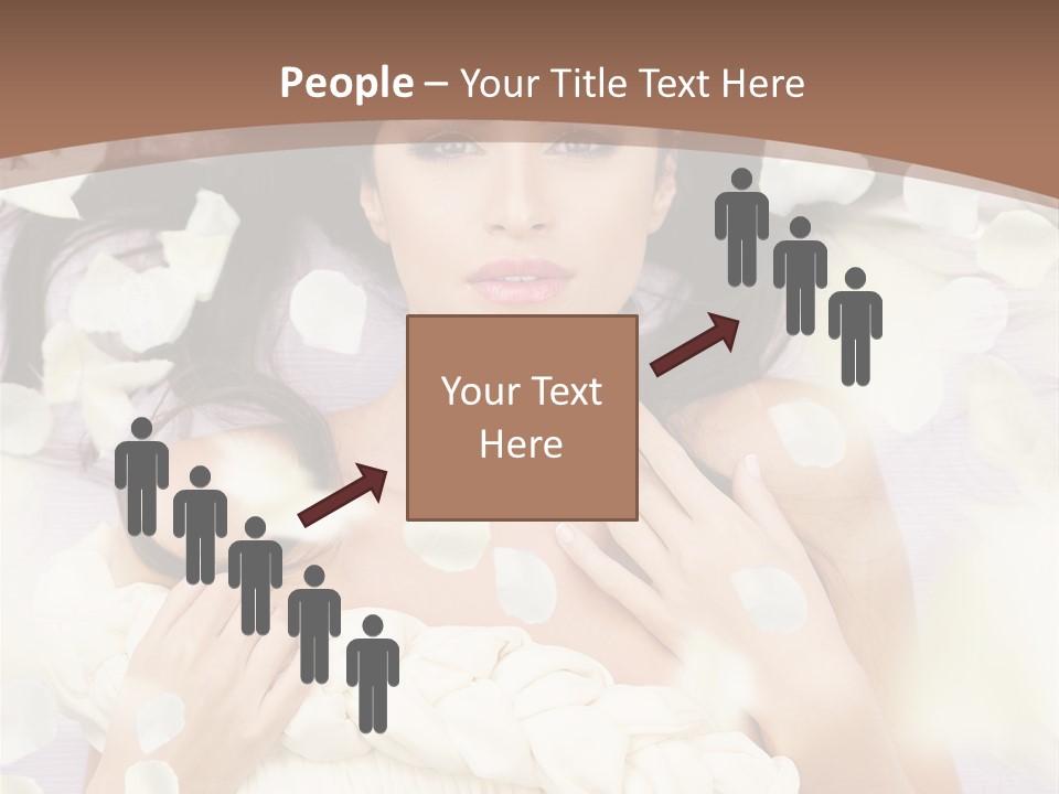 Romantic Hair Cosmetics PowerPoint Template