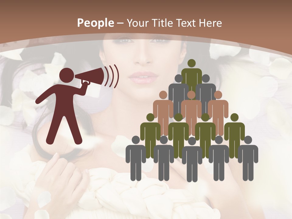 Romantic Hair Cosmetics PowerPoint Template