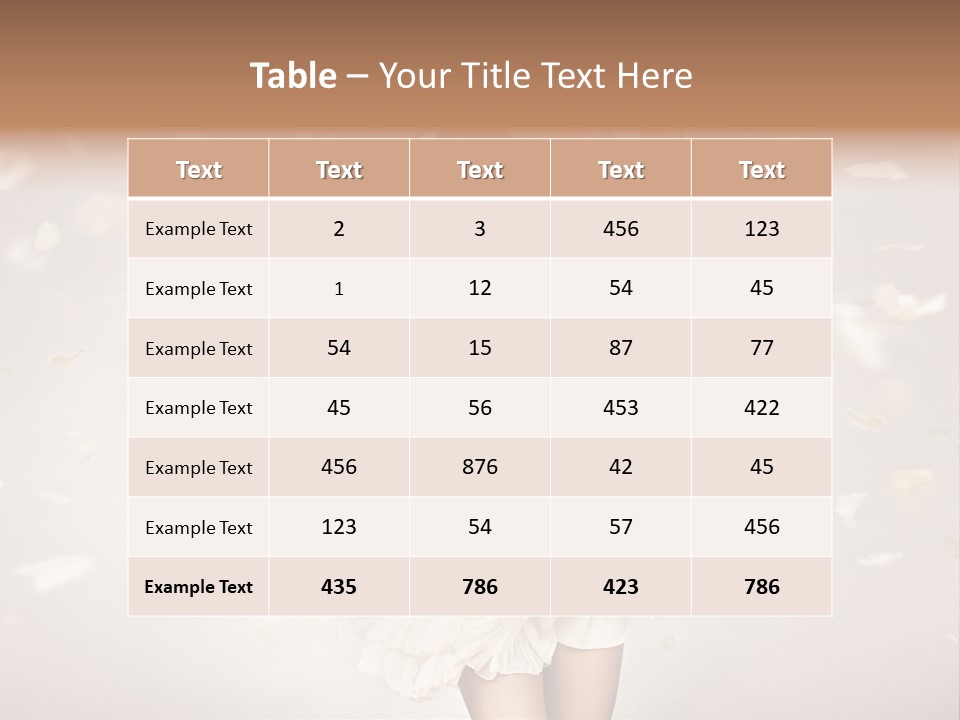 Hands Posing Healthy PowerPoint Template