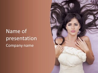 Beauty Person Figure PowerPoint Template