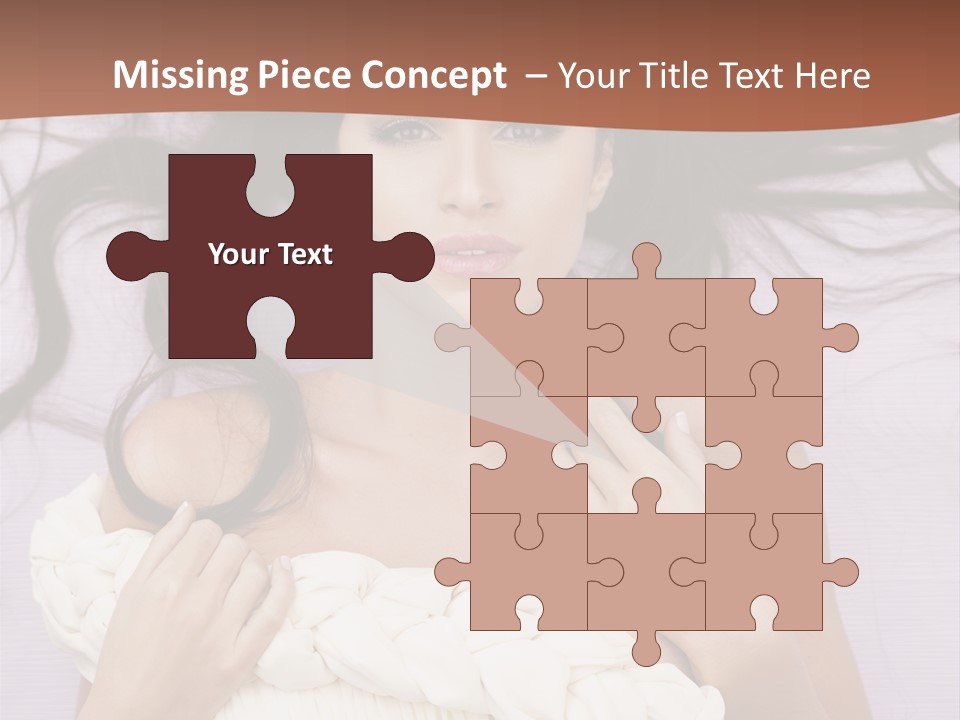 Beauty Person Figure PowerPoint Template