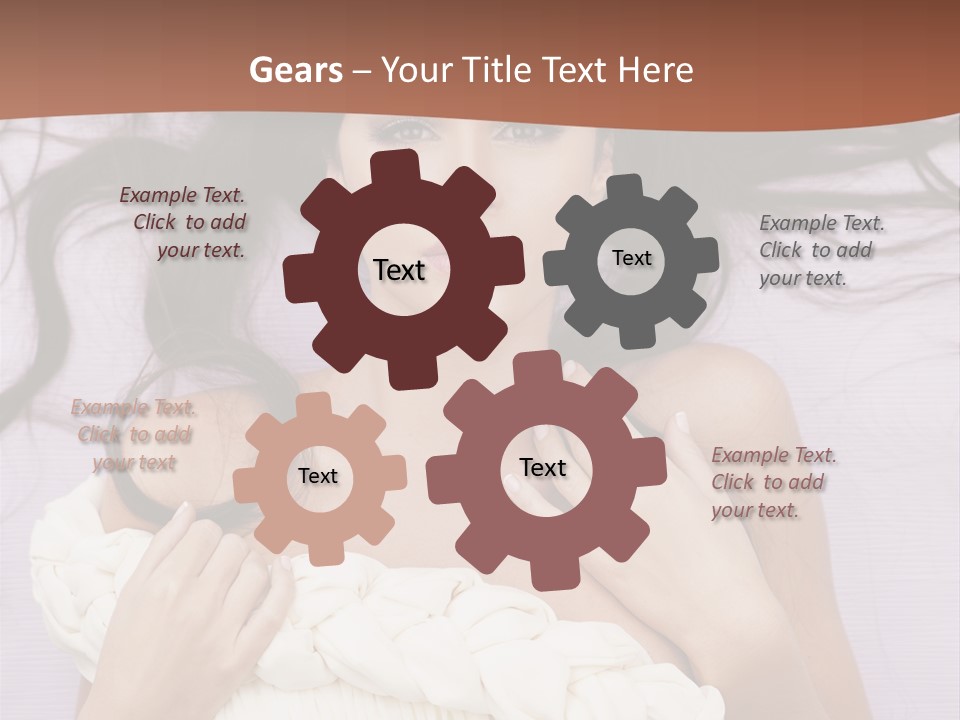 Beauty Person Figure PowerPoint Template