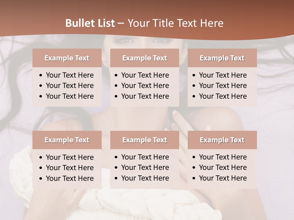 Beauty Person Figure PowerPoint Template
