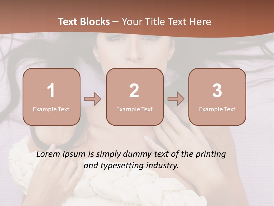 Beauty Person Figure PowerPoint Template