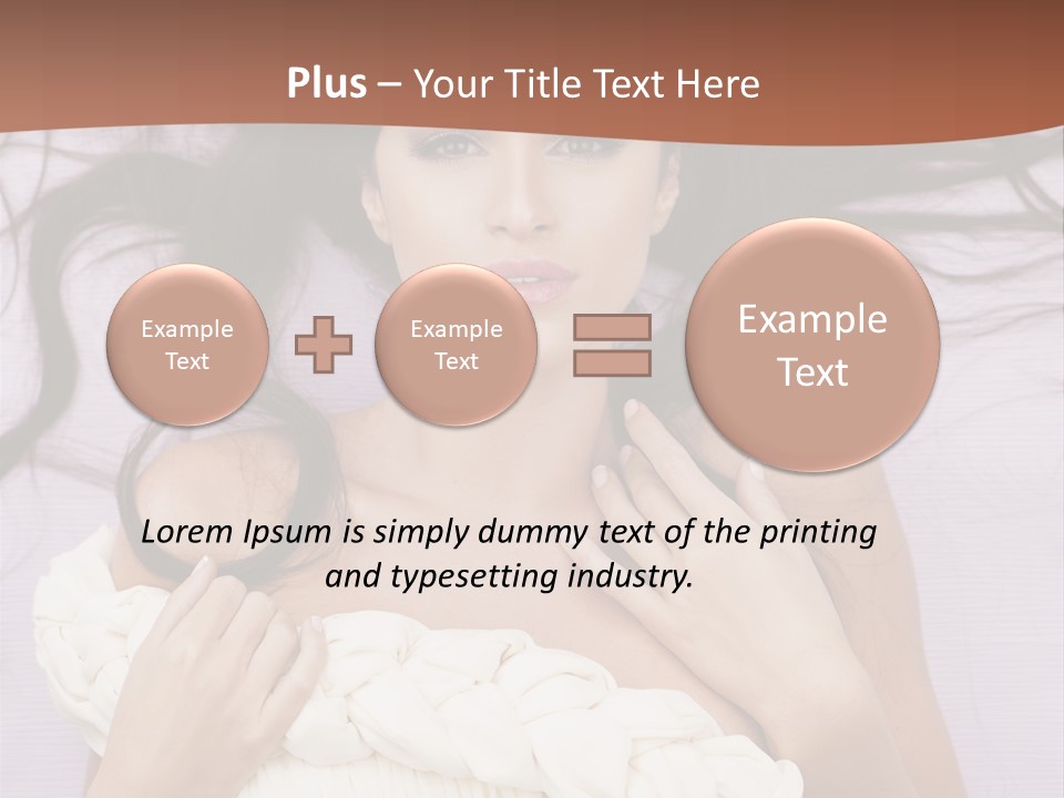 Beauty Person Figure PowerPoint Template