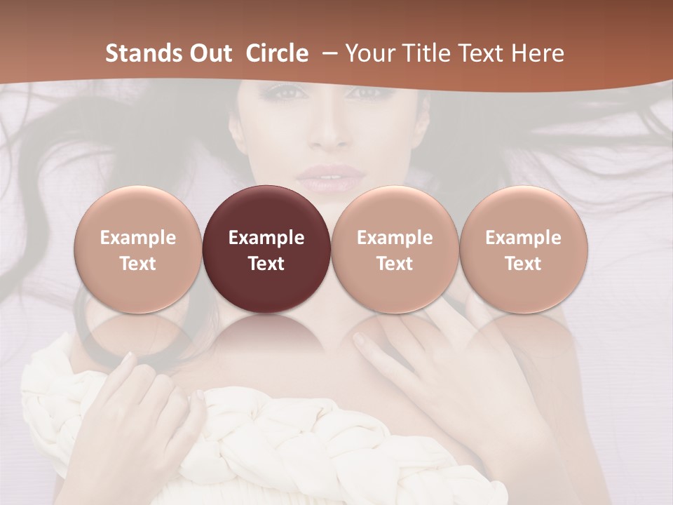 Beauty Person Figure PowerPoint Template