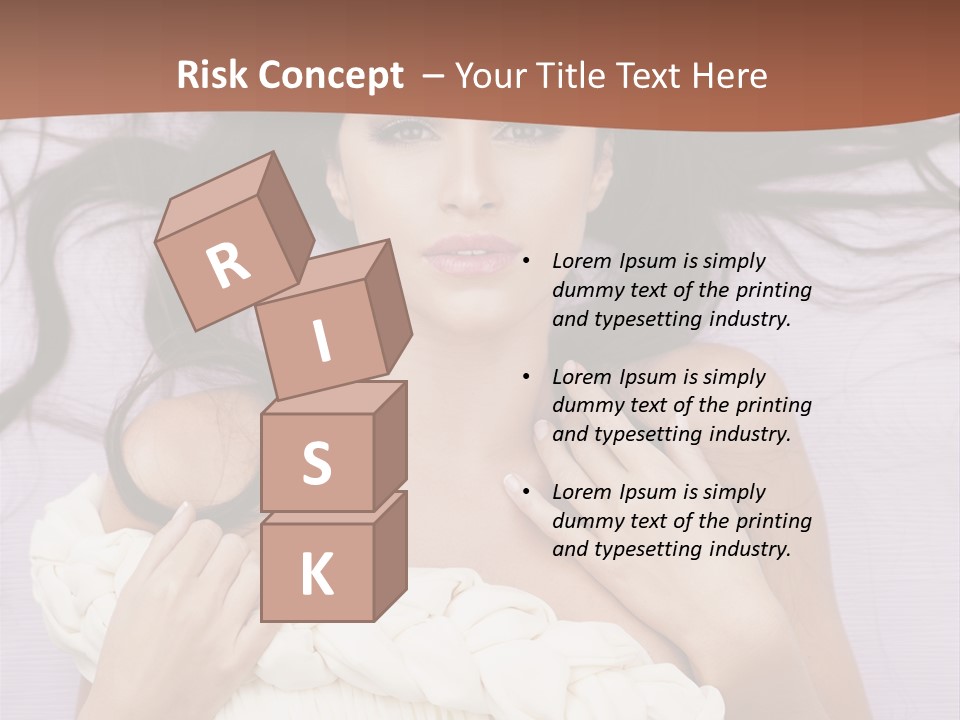 Beauty Person Figure PowerPoint Template