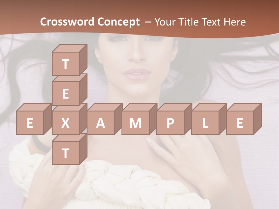 Beauty Person Figure PowerPoint Template