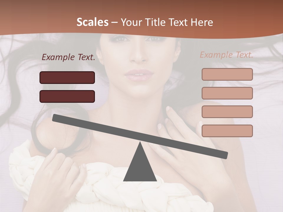Beauty Person Figure PowerPoint Template