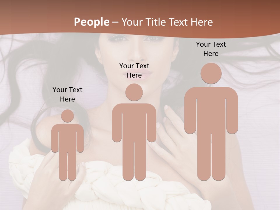 Beauty Person Figure PowerPoint Template