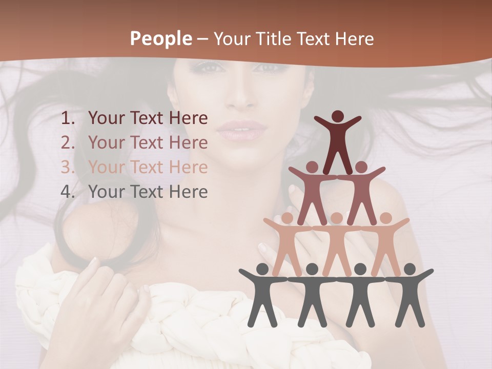 Beauty Person Figure PowerPoint Template