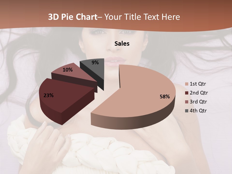 Beauty Person Figure PowerPoint Template