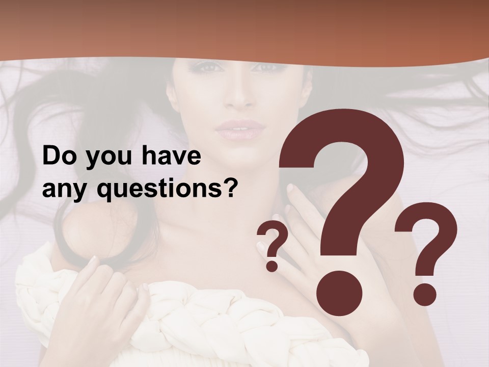 Beauty Person Figure PowerPoint Template