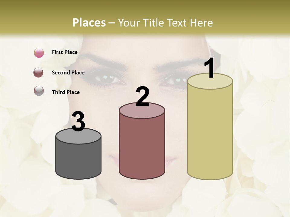 Glamour Petals  PowerPoint Template
