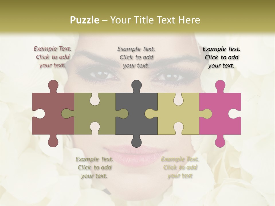 Glamour Petals  PowerPoint Template