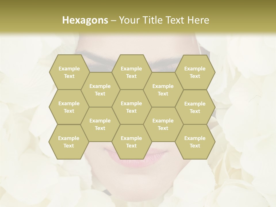 Glamour Petals  PowerPoint Template