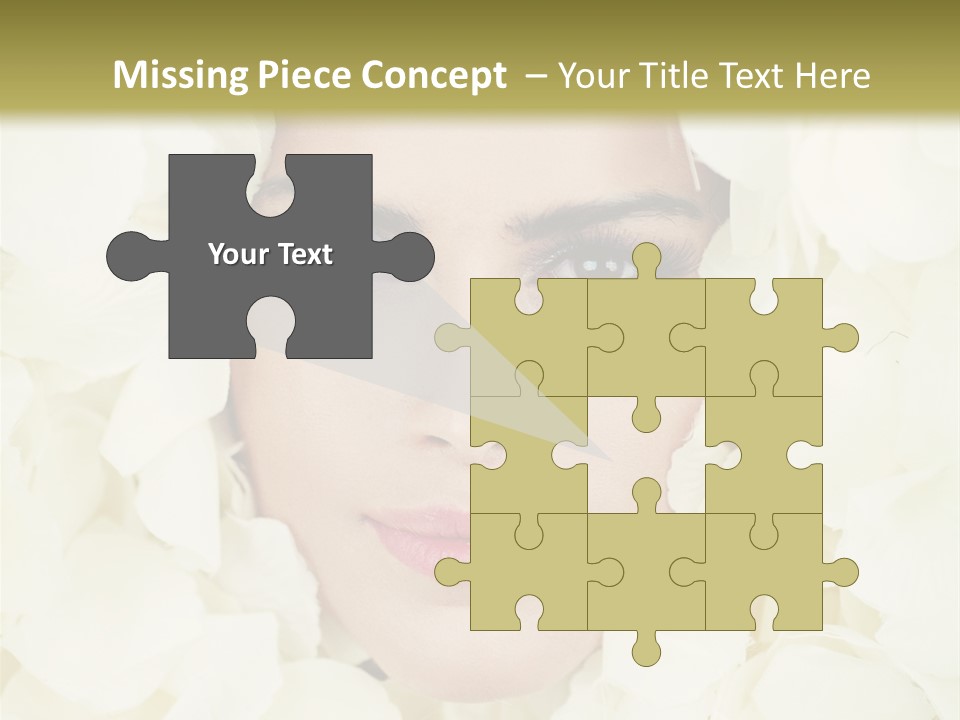 Glamour Petals  PowerPoint Template