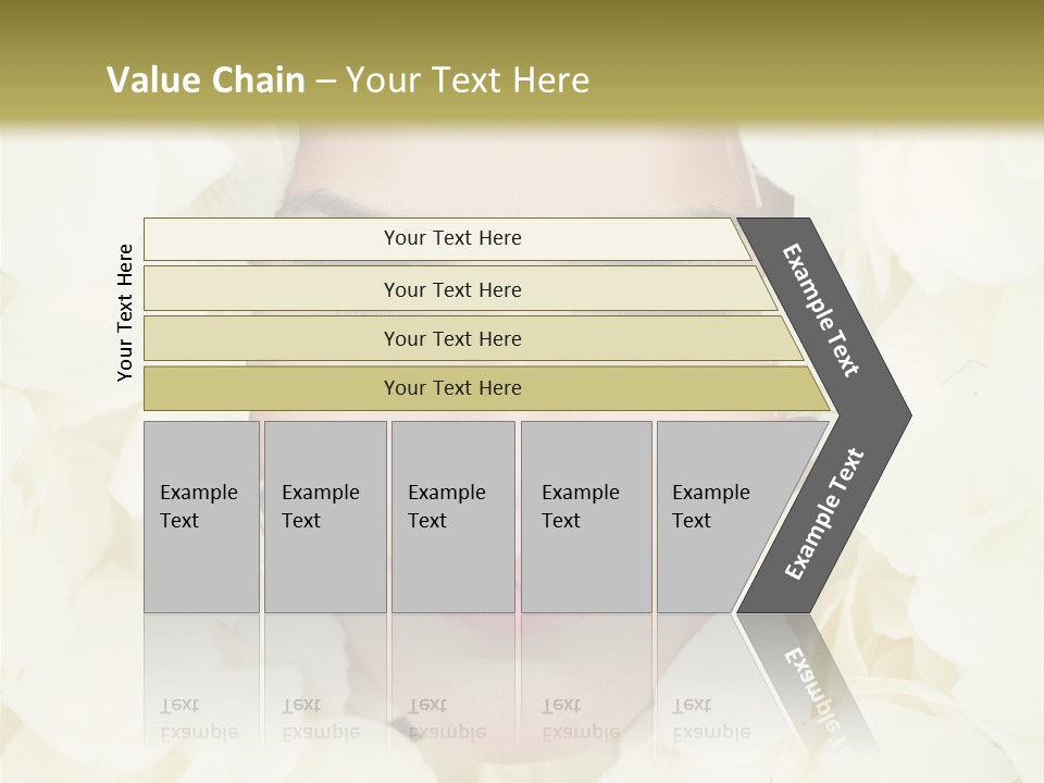 Glamour Petals  PowerPoint Template