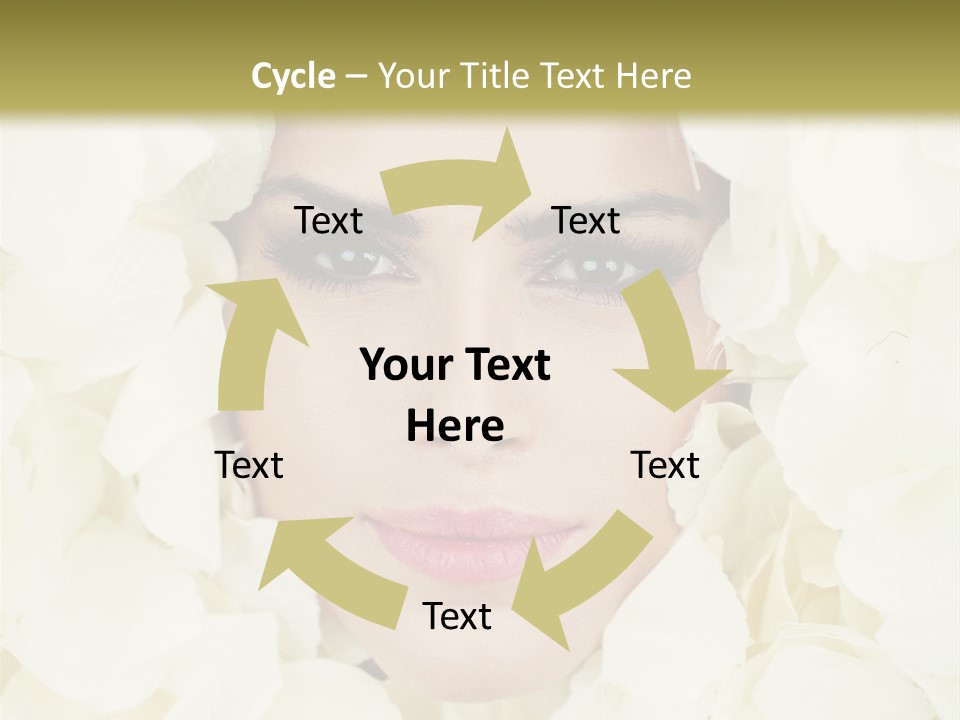Glamour Petals  PowerPoint Template