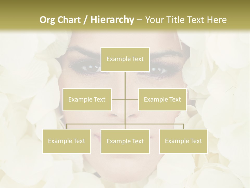 Glamour Petals  PowerPoint Template