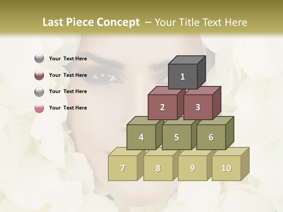 Glamour Petals  PowerPoint Template